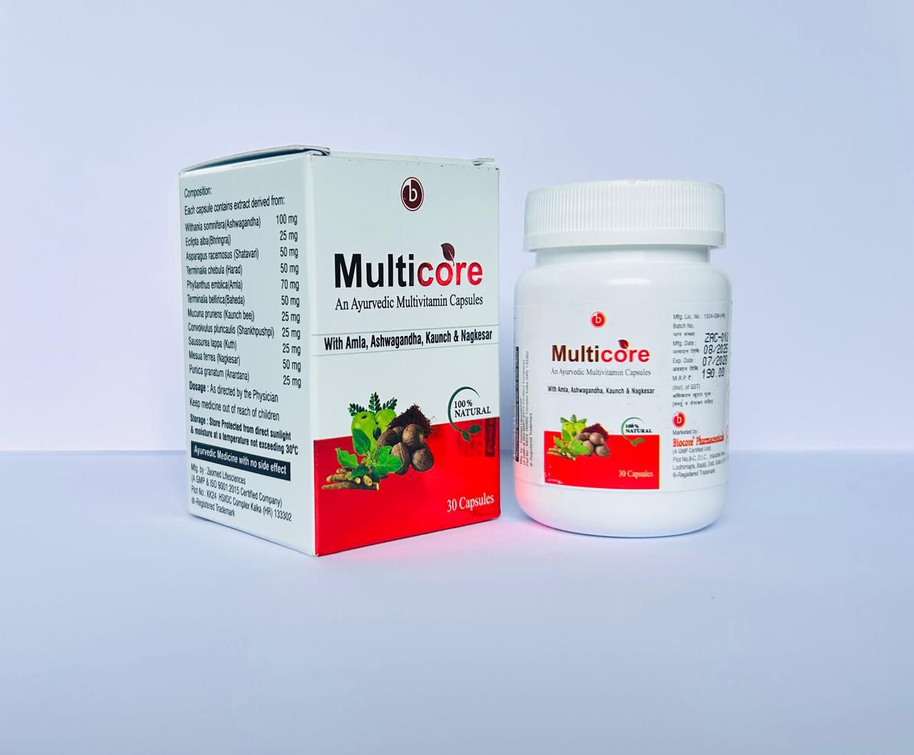 Mulicore 30 capsules 